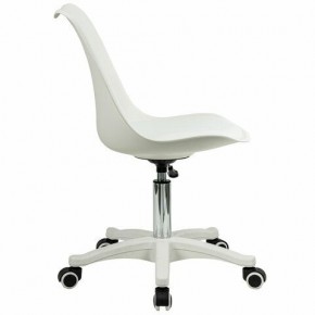 Кресло стул BRABIX "Eames MG-310 PL", пластик белый, экокожа белая, 532926 в Новом Уренгое - novyy-urengoy.mebel24.online | фото 3