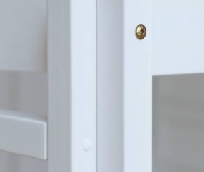 Кровать-домик двухъярусная 80*160 Белый в Новом Уренгое - novyy-urengoy.mebel24.online | фото 3
