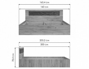 Кровать двуспальная Taika в Новом Уренгое - novyy-urengoy.mebel24.online | фото 5