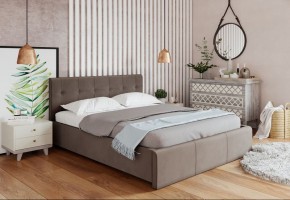 Кровать Изабелла с латами Newtone cacao 1400x2000 в Новом Уренгое - novyy-urengoy.mebel24.online | фото 2