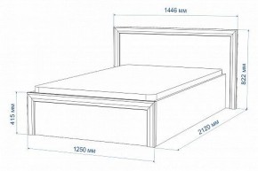 Кровать полутораспальная Нобиле Кр-120 в Новом Уренгое - novyy-urengoy.mebel24.online | фото 3