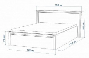 Кровать полутораспальная Нобиле Кр-140 в Новом Уренгое - novyy-urengoy.mebel24.online | фото 2