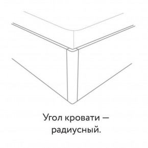 Кровать "Сандра" БЕЗ основания 1200х2000 в Новом Уренгое - novyy-urengoy.mebel24.online | фото 3