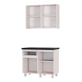 Кухня Тренд 1.0 м (Ясень белый) в Новом Уренгое - novyy-urengoy.mebel24.online | фото 2