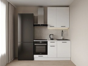 Кухонный гарнитур Белый Глянец 1600 h950 (Стол. 38мм) в Новом Уренгое - novyy-urengoy.mebel24.online | фото 1