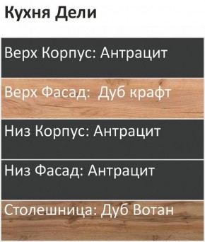 Кухонный гарнитур Дели 1000 (Стол. 26мм) в Новом Уренгое - novyy-urengoy.mebel24.online | фото 3