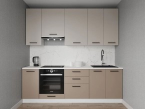 Кухонный гарнитур Каппучино 2400 h950 (Стол. 26мм) в Новом Уренгое - novyy-urengoy.mebel24.online | фото
