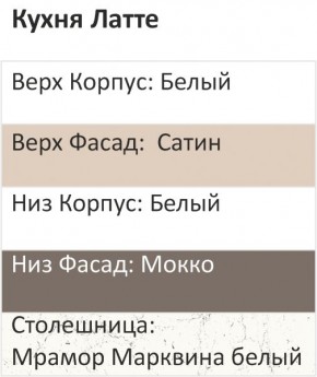 Кухонный гарнитур Латте 1200 (Стол. 26мм) в Новом Уренгое - novyy-urengoy.mebel24.online | фото 3