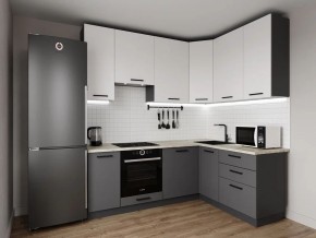 Кухонный гарнитур Меренга 2200*1600 h950 (Стол. 26мм) в Новом Уренгое - novyy-urengoy.mebel24.online | фото 1