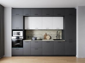 Кухонный гарнитур Меренга 3400 (Стол. 26мм) в Новом Уренгое - novyy-urengoy.mebel24.online | фото