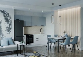 Кухонный гарнитур Ниагара 2550 (Стол. 38мм) в Новом Уренгое - novyy-urengoy.mebel24.online | фото