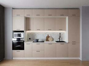 Кухонный гарнитур Шампань 3400 (Стол. 26мм) в Новом Уренгое - novyy-urengoy.mebel24.online | фото