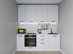 Кухонный гарнитур Смоки 2200 h950 (Стол. 26мм) в Новом Уренгое - novyy-urengoy.mebel24.online | фото