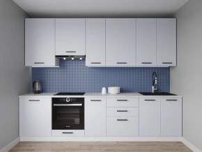 Кухонный гарнитур Смоки 2400 h950 (Стол. 26мм) в Новом Уренгое - novyy-urengoy.mebel24.online | фото
