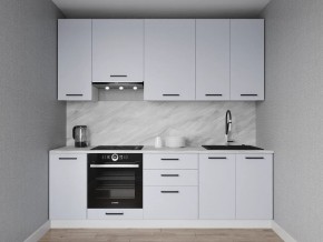Кухонный гарнитур Смоки 3000 h950 (Стол. 38 мм) в Новом Уренгое - novyy-urengoy.mebel24.online | фото
