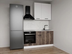 Кухонный гарнитур Старое Дерево 1600 h950 (Стол. 38мм) в Новом Уренгое - novyy-urengoy.mebel24.online | фото