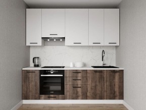 Кухонный гарнитур Старое Дерево 2400 h950 (Стол. 26мм) в Новом Уренгое - novyy-urengoy.mebel24.online | фото