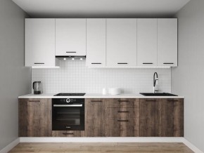 Кухонный гарнитур Старое Дерево 3000 h950 (Стол. 38мм) в Новом Уренгое - novyy-urengoy.mebel24.online | фото