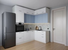 Кухонный гарнитур угловой Капри 2200*1700 (Стол. 38мм) в Новом Уренгое - novyy-urengoy.mebel24.online | фото