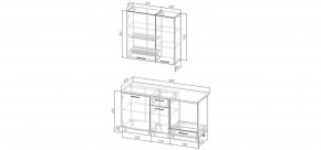 Кухонный гарнитур Умбра 1600 h950 (Стол. 38мм) в Новом Уренгое - novyy-urengoy.mebel24.online | фото 2
