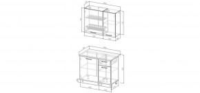 Кухонный гарнитур Виола 1000 (Стол. 38мм) в Новом Уренгое - novyy-urengoy.mebel24.online | фото 3