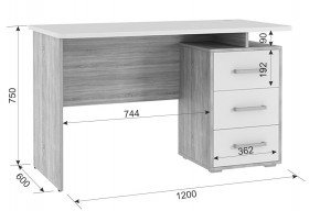 ЛАЙТ 2 Стол компьютерный (1200) в Новом Уренгое - novyy-urengoy.mebel24.online | фото 2