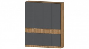 ЛЕНОРА Шкаф 4х створчатый (графит) в Новом Уренгое - novyy-urengoy.mebel24.online | фото