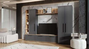 ЛЕВАНТЕ Гостиная (дуб вотан/графит) в Новом Уренгое - novyy-urengoy.mebel24.online | фото