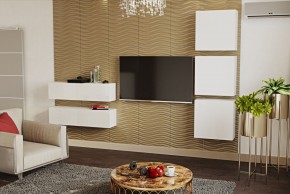 ЛИНДА Гостиная (Белый/Белый) в Новом Уренгое - novyy-urengoy.mebel24.online | фото 4
