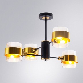 Люстра на штанге Arte Lamp Carlo A8205SP-4BK в Новом Уренгое - novyy-urengoy.mebel24.online | фото 2