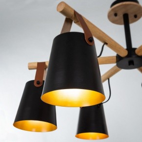 Люстра на штанге Arte Lamp Thomas A7032PL-6BK в Новом Уренгое - novyy-urengoy.mebel24.online | фото 3