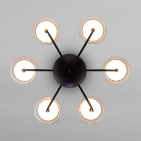 Люстра на штанге Eurosvet Fungo 50388 LED черный в Новом Уренгое - novyy-urengoy.mebel24.online | фото 2