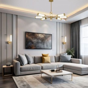 Люстра на штанге Eurosvet Stark 50386 LED латунь в Новом Уренгое - novyy-urengoy.mebel24.online | фото 3
