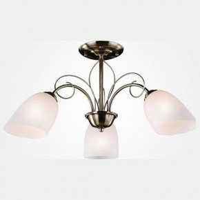 Люстра на штанге Eurosvet Stefanie 30107/3 античная бронза в Новом Уренгое - novyy-urengoy.mebel24.online | фото