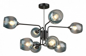 Люстра на штанге Imex 3564 MD.3564-8-S BK+CH в Новом Уренгое - novyy-urengoy.mebel24.online | фото