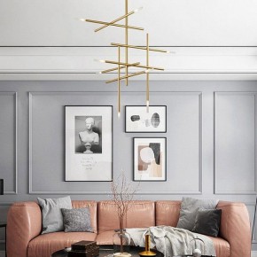 Люстра на штанге Imperiumloft Traverse Gold TRAVERSE01 в Новом Уренгое - novyy-urengoy.mebel24.online | фото 4