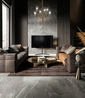 Люстра на штанге Maytoni Arco MOD223PL-06BS в Новом Уренгое - novyy-urengoy.mebel24.online | фото 4