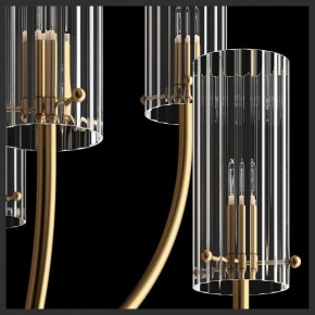Люстра на штанге Maytoni Arco MOD223PL-08BS в Новом Уренгое - novyy-urengoy.mebel24.online | фото 6