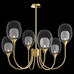 Люстра на штанге Maytoni Aura MOD016PL-06BS в Новом Уренгое - novyy-urengoy.mebel24.online | фото 2