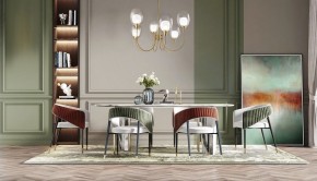 Люстра на штанге Maytoni Aura MOD016PL-06BS в Новом Уренгое - novyy-urengoy.mebel24.online | фото 3