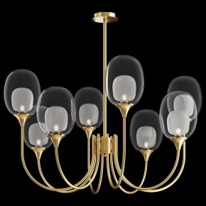 Люстра на штанге Maytoni Aura MOD016PL-08BS в Новом Уренгое - novyy-urengoy.mebel24.online | фото 2