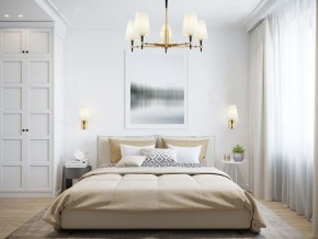 Люстра на штанге Maytoni Zaragoza H001CL-05BS в Новом Уренгое - novyy-urengoy.mebel24.online | фото 4