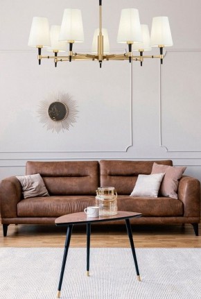 Люстра на штанге Maytoni Zaragoza H001CL-07BS в Новом Уренгое - novyy-urengoy.mebel24.online | фото 5