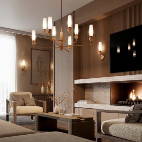 Люстра на штанге Odeon Light Lolla 6625/8 в Новом Уренгое - novyy-urengoy.mebel24.online | фото 4