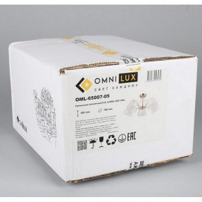 Люстра на штанге Omnilux Rapallo OML-65007-05 в Новом Уренгое - novyy-urengoy.mebel24.online | фото 5
