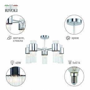 Люстра на штанге Rivoli Deborah Б0055524 в Новом Уренгое - novyy-urengoy.mebel24.online | фото 2