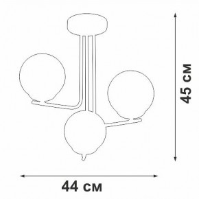 Люстра на штанге Vitaluce V49420 V49420-8/3PL в Новом Уренгое - novyy-urengoy.mebel24.online | фото 2