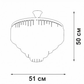 Люстра на штанге Vitaluce V58250 V58250-8/8 в Новом Уренгое - novyy-urengoy.mebel24.online | фото