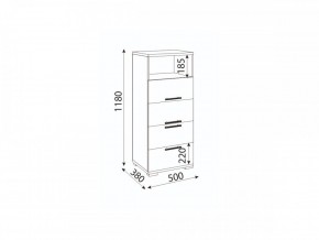 Мармарис (гостиная) М10 Комод малый в Новом Уренгое - novyy-urengoy.mebel24.online | фото 2