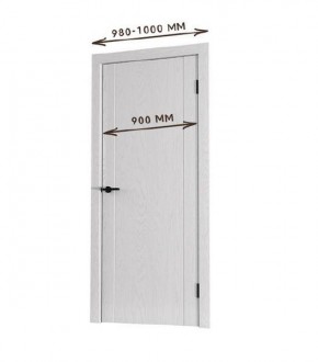 Межкомнатная дверь Bolivar Каньон браун (комплект) 900 в Новом Уренгое - novyy-urengoy.mebel24.online | фото